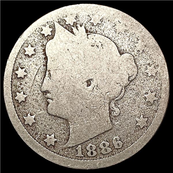 1886 Liberty Victory Nickel NICELY CIRCULATED