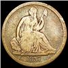 Image 1 : 1837 Seated Liberty Dime NICELY CIRCULATED