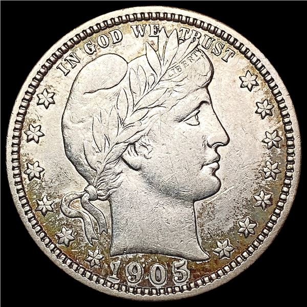 1905 Barber Quarter CLOSELY UNCIRCULATED