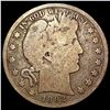 Image 1 : 1892 Barber Half Dollar NICELY CIRCULATED