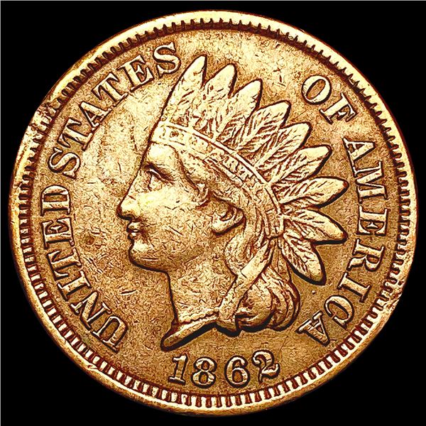 1862 Indian Head Cent CLOSELY UNCIRCULATED