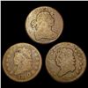 Image 1 : 1803-1814 Early US Large Cents Lot [3 Coins] NICELY CIRCULATED