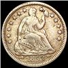 Image 1 : 1853 Arrows Seated Liberty Half Dime LIGHTLY CIRCULATED