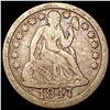 Image 1 : 1847 Seated Liberty Dime NICELY CIRCULATED