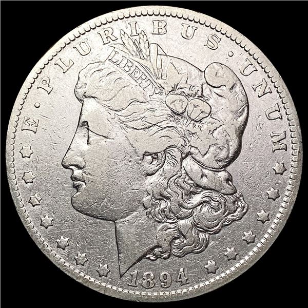 1894-O Morgan Silver Dollar NEARLY UNCIRCULATED