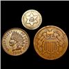 Image 1 : 1851-1904 Varied US Coinage Lot [3 Coins] HIGH GRADE