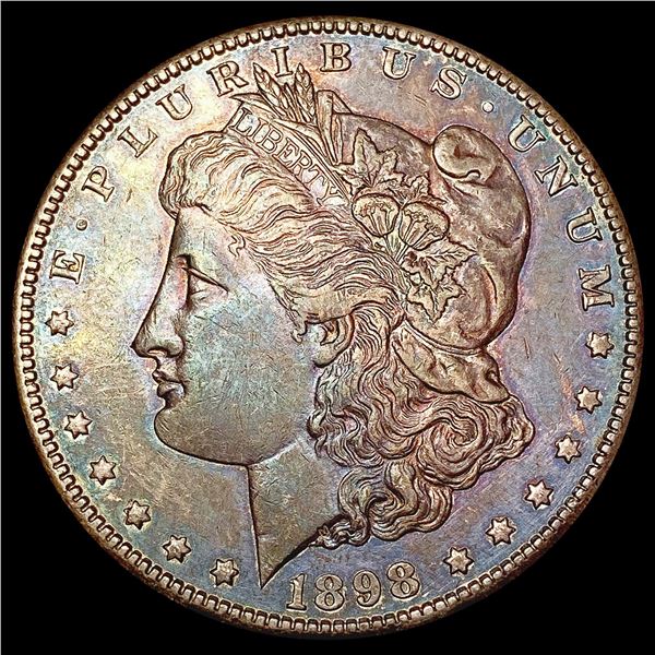 1898-S Morgan Silver Dollar CLOSELY UNCIRCULATED
