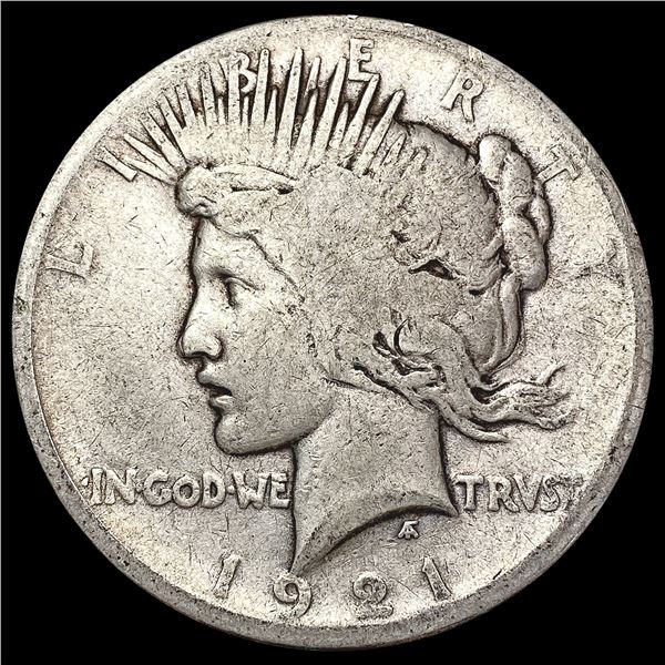 1921 Silver Peace Dollar NICELY CIRCULATED