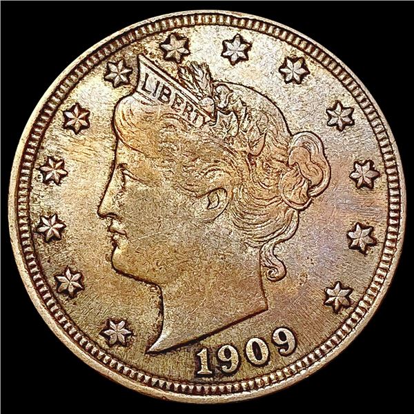 1909 Liberty Victory Nickel CLOSELY UNCIRCULATED