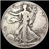 Image 1 : 1938-D Walking Liberty Half Dollar LIGHTLY CIRCULATED