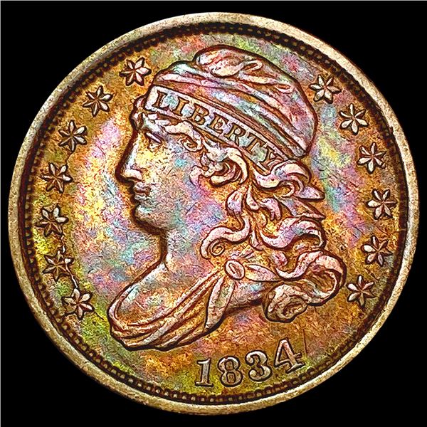 1834 Capped Bust Dime CLOSELY UNCIRCULATED