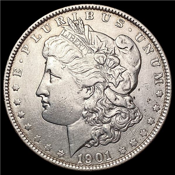 1901 Morgan Silver Dollar CLOSELY UNCIRCULATED