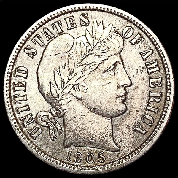 1905-S Barber Dime HIGH GRADE