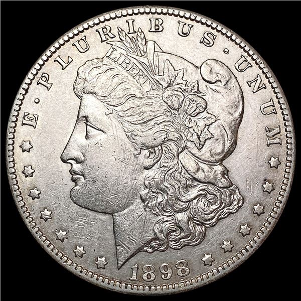 1898-S Morgan Silver Dollar CLOSELY UNCIRCULATED
