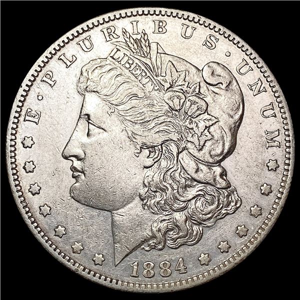 1884-S Morgan Silver Dollar CLOSELY UNCIRCULATED