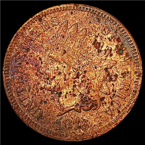 1876 Indian Head Cent NICELY CIRCULATED