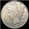1924-S Silver Peace Dollar CHOICE AU
