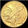 1987 .2419oz Gold Constitut. Bicent. $5 SUPERB GEM BU