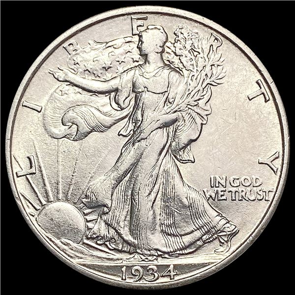 1934-D Walking Liberty Half Dollar CLOSELY UNCIRCULATED
