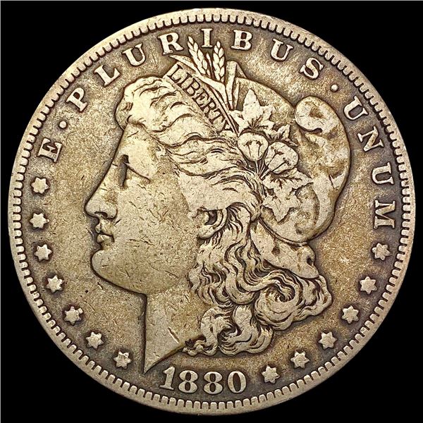 1880-CC REV 78 Morgan Silver Dollar LIGHTLY CIRCULATED