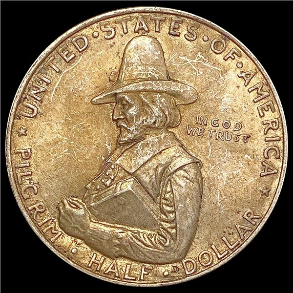 1920 Pilgrim Half Dollar CLOSELY UNCIRCULATED