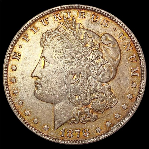 1878-P 7/8TF Morgan Silver Dollar UNCIRCULATED