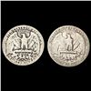 Image 2 : [2] 1932-S Washington Silver Quarter NICELY CIRCULATED