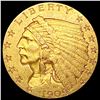1909 $2.50 Gold Quarter Eagle CHOICE AU