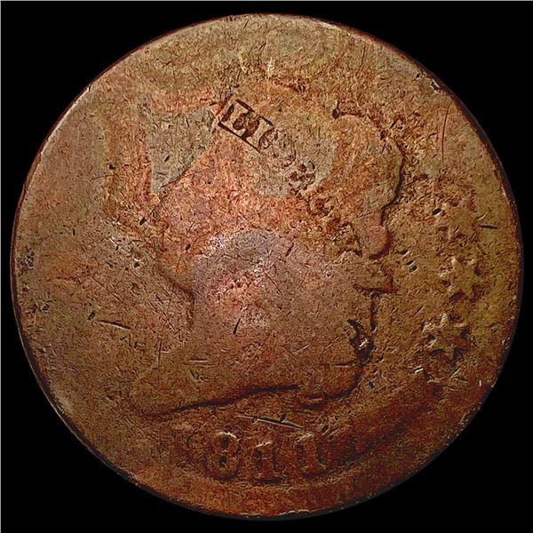 1811 Classic Head Large Cent NICELY CIRCULATED