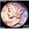 Image 1 : 1916-D Mercury Dime UNCIRCULATED