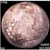 Image 1 : 1796 Draped Bust Quarter NICELY CIRCULATED