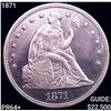 Image 1 : 1871 Seated Liberty Dollar CHOICE PROOF +