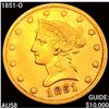 Image 1 : 1851-O $10 Gold Eagle CHOICE AU