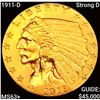 Image 1 : 1911-D Strong D $2.50 Gold Quarter Eagle CHOICE BU+