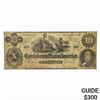 Image 1 : 1862 $10 Confederate States Note