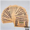 Image 1 : (49) 1900's Wrigely's 5 Share Coupons