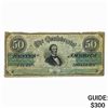 Image 1 : 1862 $50 Confederate States Note