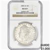 Image 1 : 1884-CC Morgan Silver Dollar NGC MS62+