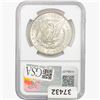 Image 2 : 1882-CC Morgan Silver Dollar NGC MS63