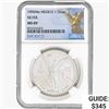 Image 1 : 1995Mo 1oz. Silver Mexicanos Onza NGC MS69