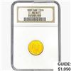 Image 1 : 1900 .1296oz. Gold Denmark 10 Kroner NGC MS63