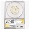 Image 2 : 1950-D Washington Silver Quarter ANACS MS64 DDR-002 FS-802