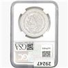 Image 2 : 1993Mo 1oz. Silver Mexicanos Onza NGC MS67