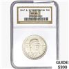 Image 1 : 1947 Booker T Half Dollar NGC MS66