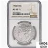 Image 1 : 1904-O Morgan Silver Dollar NGC MS60 PL