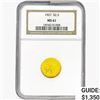 Image 1 : 1927 $2.50 Gold Quarter Eagle NGC MS61
