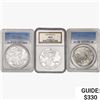 Image 1 : 1922-1989 [3] US Varied Silver Coinage NGC/PCGS MS63/69