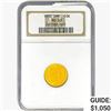 Image 1 : 1900 .1296oz. Gold Denmark 10 Kroner NGC MS63
