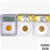 Image 1 : [3] 1909-1941 Cents ICG/ANACS