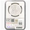 Image 2 : 1985Mo 1oz. Silver Mexicanos Onza NGC MS68